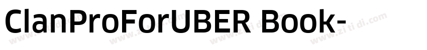 ClanProForUBER Book字体转换